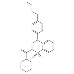 4-(1-propionyl-2,3-dihydro-1H-indol-5-yl)-N-propylbenzamide结构式