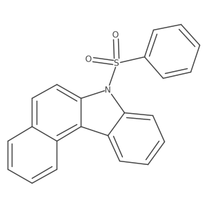 7-(Phenylsulfonyl)-7H-benzo[c]carbazole Structure