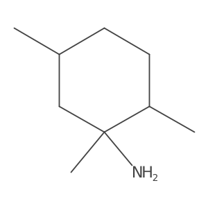1,2,5-Trimethylcyclohexan-1-amine Structure