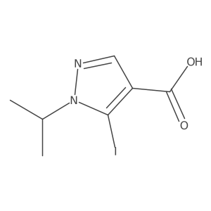 5-iodo-1-(propan-2-yl)-1H-pyrazole-4-carboxylic acid Structure