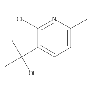 2-(2-Chloro-6-methylpyridin-3-YL)propan-2-OL Structure