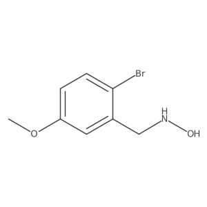 N-[(2-bromo-5-methoxyphenyl)methyl]hydroxylamine结构式