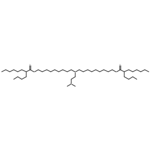 ((2-(Dimethylamino)ethyl)azanediyl)bis(nonane-9,1-diyl) bis(2-butyloctanoate)结构式