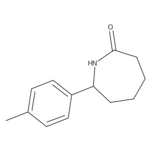 7-(4-Methylphenyl)azepan-2-one Structure