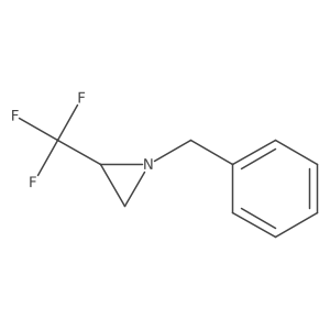 (R)-1-Benzyl-2-(trifluoromethyl)aziridine Structure