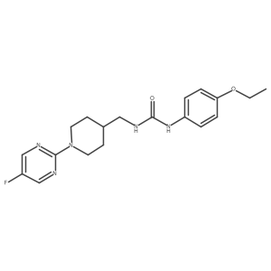 1-(4-Ethoxyphenyl)-3-((1-(5-fluoropyrimidin-2-yl)piperidin-4-yl)methyl)urea结构式