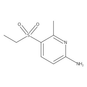 5-(Ethanesulfonyl)-6-methylpyridin-2-amine Structure