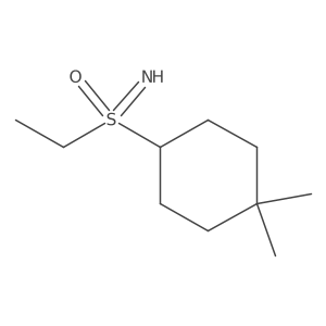 (4,4-Dimethylcyclohexyl)(ethyl)imino-lambda6-sulfanone结构式