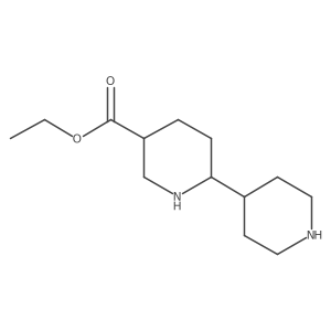 Ethyl 6-(piperidin-4-yl)piperidine-3-carboxylate结构式