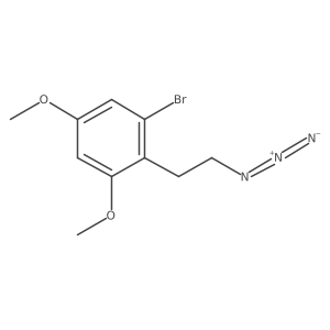 2-(2-Azidoethyl)-1-bromo-3,5-dimethoxybenzene Structure