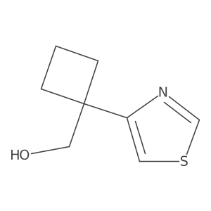 [1-(1,3-Thiazol-4-yl)cyclobutyl]methanol Structure