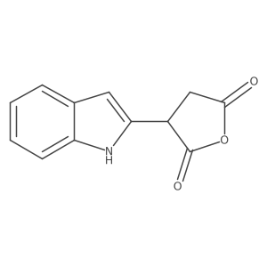3-(1H-indol-2-yl)oxolane-2,5-dione Structure