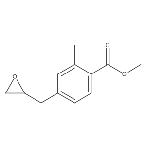 Methyl 2-methyl-4-[(oxiran-2-yl)methyl]benzoate Structure