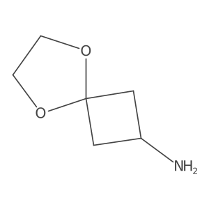 5,8-Dioxaspiro[3.4]octan-2-amine结构式