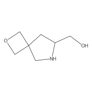 2-Oxa-7-azaspiro[3.4]octan-6-ylmethanol结构式