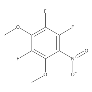 1,2,4-Trifluoro-3,5-dimethoxy-6-nitrobenzene结构式