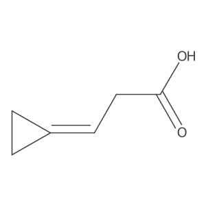 3-Cyclopropylidenepropanoic acid结构式