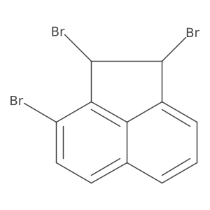 (1R,2S)-1,2,3-Tribromo-1,2-dihydroacenaphthylene Structure