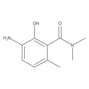 3-amino-2-hydroxy-N,N,6-trimethylbenzamide Structure