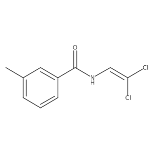 N-(2,2-Dichloroethenyl)-3-methylbenzamide结构式