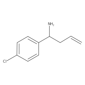 (R)-1-(4-Chlorophenyl)but-3-en-1-amine Structure