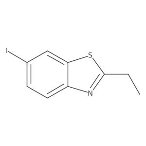 2-Ethyl-6-iodobenzo[d]thiazole结构式