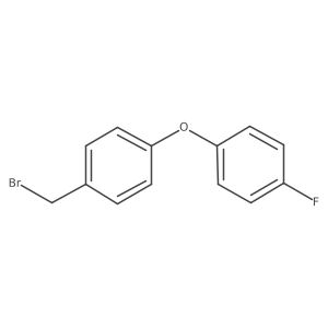 1-(Bromomethyl)-4-(4-fluorophenoxy)benzene Structure