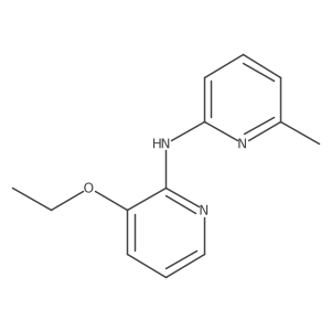 (3-Ethoxy-pyridin-2-yl)-(6-methyl-pyridin-2-yl)-amine结构式