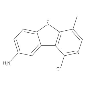 1-Chloro-4-methyl-5h-pyrido[4,3-b]indol-8-amine Structure