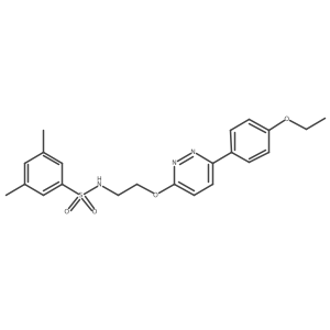 N-(2-((6-(4-ethoxyphenyl)pyridazin-3-yl)oxy)ethyl)-3,5-dimethylbenzenesulfonamide Structure
