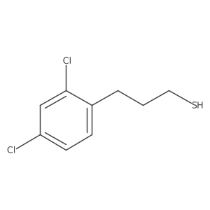 3-(2,4-Dichlorophenyl)propane-1-thiol Structure
