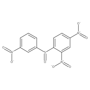 2,4-Dinitro-1-[(3-nitrophenyl)sulfinyl]benzene Structure
