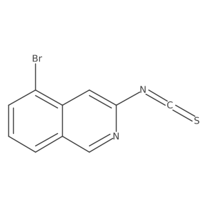 5-Bromo-3-isothiocyanatoisoquinoline Structure
