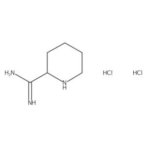 Piperidine-2-carboximidamide dihydrochloride结构式