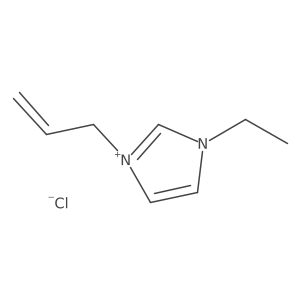 1-Allyl-3-ethylimidazolium chloride结构式