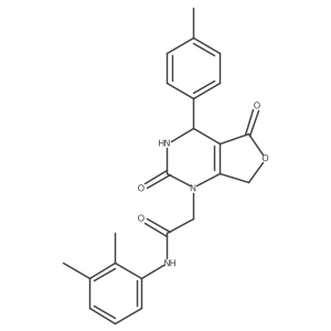 N-(2,3-dimethylphenyl)-2-(2,5-dioxo-4-(p-tolyl)-3,4-dihydrofuro[3,4-d]pyrimidin-1(2H,5H,7H)-yl)acetamide Structure