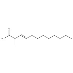 2-Methyldodec-3-enoic acid Structure
