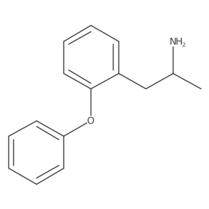 (2R)-1-(2-phenoxyphenyl)propan-2-amine结构式