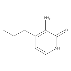 3-Amino-4-propyl-1,2-dihydropyridin-2-one结构式