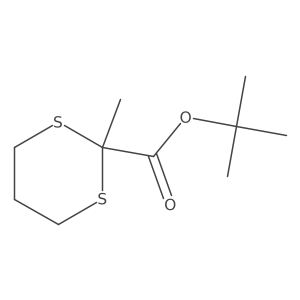 Tert-butyl 2-methyl-1,3-dithiane-2-carboxylate Structure