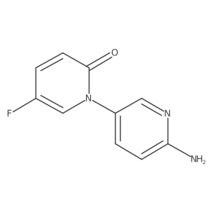 6'-Amino-5-fluoro[1(2H),3'-bipyridin]-2-one Structure