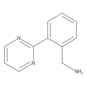 2-(2-Pyrimidinyl)benzenemethanamine Structure