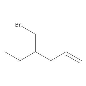 4-(Bromomethyl)hex-1-ene Structure