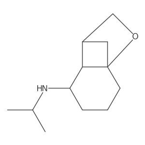 N-(propan-2-yl)-9-oxatricyclo[5.2.1.0,1,6]decan-5-amine Structure