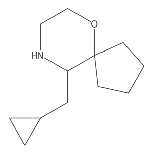 10-(Cyclopropylmethyl)-6-oxa-9-azaspiro[4.5]decane Structure