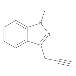 1-methyl-3-(prop-2-yn-1-yl)-1H-indazole Structure