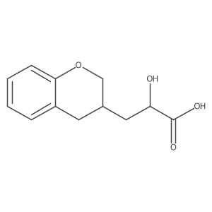 3-(3,4-dihydro-2H-1-benzopyran-3-yl)-2-hydroxypropanoic acid Structure