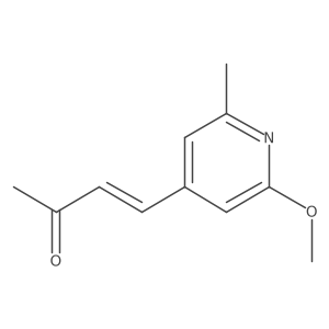 4-(2-Methoxy-6-methylpyridin-4-yl)but-3-en-2-one结构式