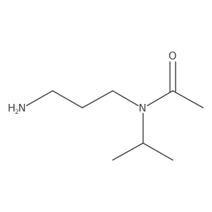 N-(3-aminopropyl)-N-(propan-2-yl)acetamide Structure