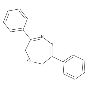 2,7-Dihydro-3,6-diphenyl-1,4,5-selenadiazepine Structure